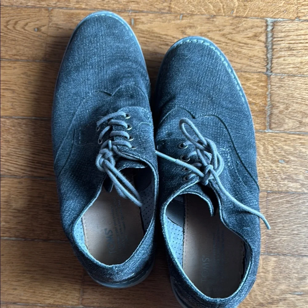 Men's Casual Gray Suede Lace-Up Shoes